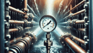 augmentation de la pression de l'eau