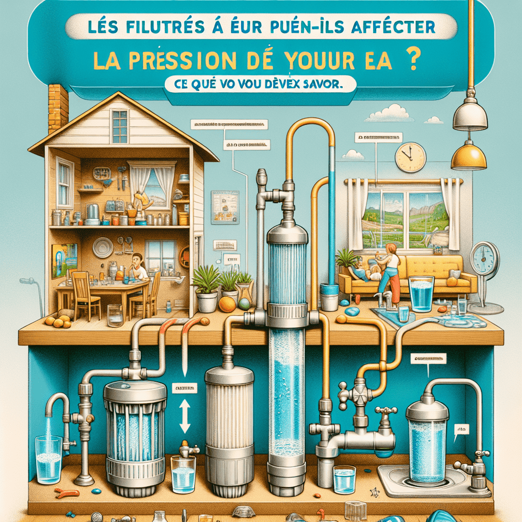 Les filtres à eau peuvent-ils affecter la pression de votre eau ? Ce que vous devez savoir